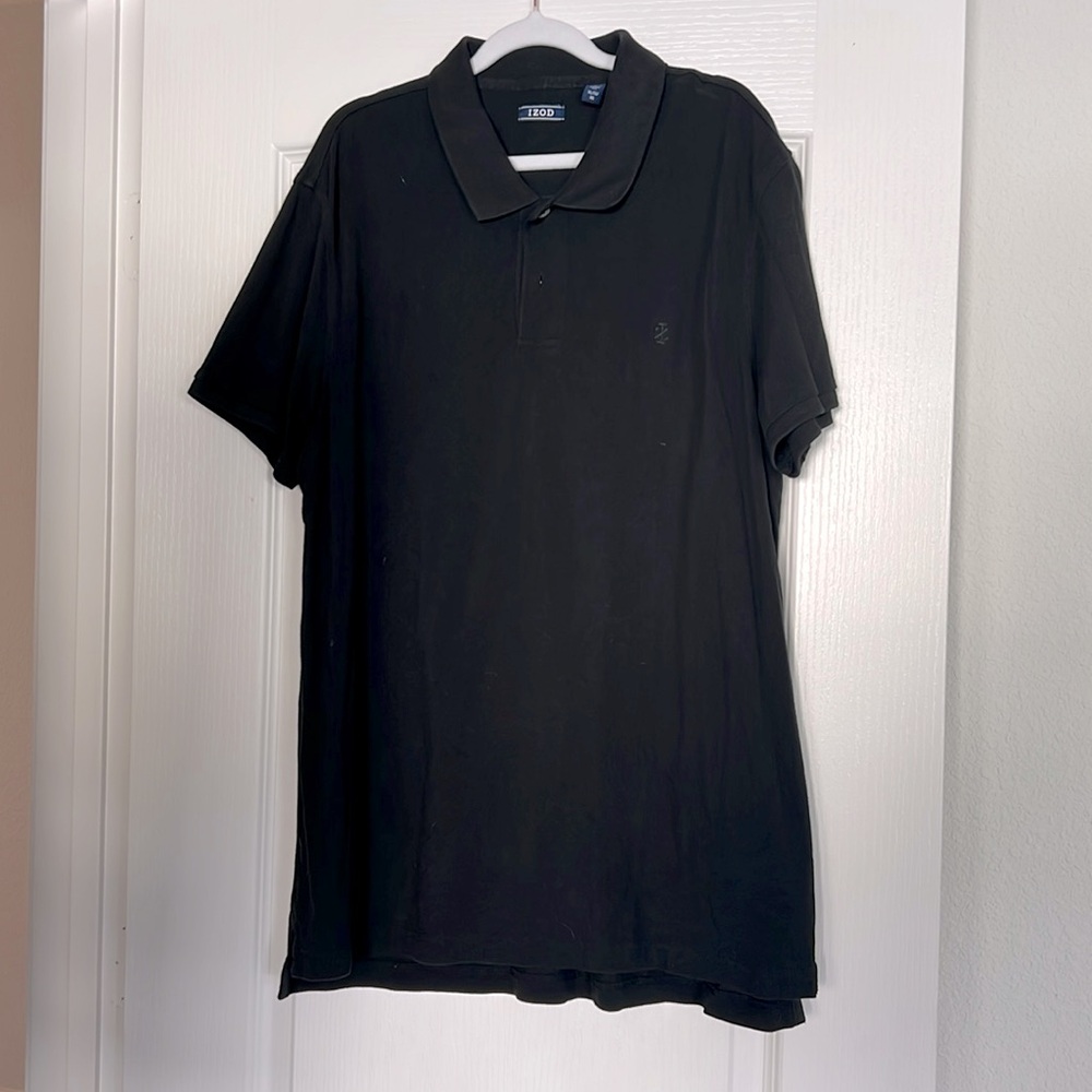 📦 Izod Men’s Black Polo